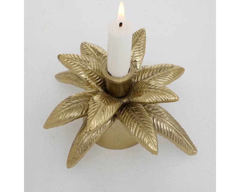 BOLTZE Kerzenleuchter Miami Kerzenleuchter gold 10 cm BOLTZE Kerzenleuchter Miami Kerzenleuchter gold 10 cm von BOLTZE