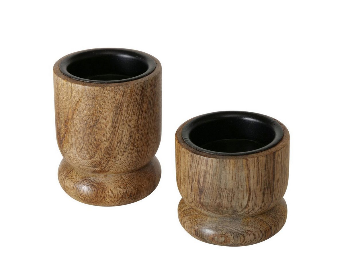 BOLTZE Kerzenleuchter Numli Kerzenleuchter natur 5cm (1 Stück) von BOLTZE