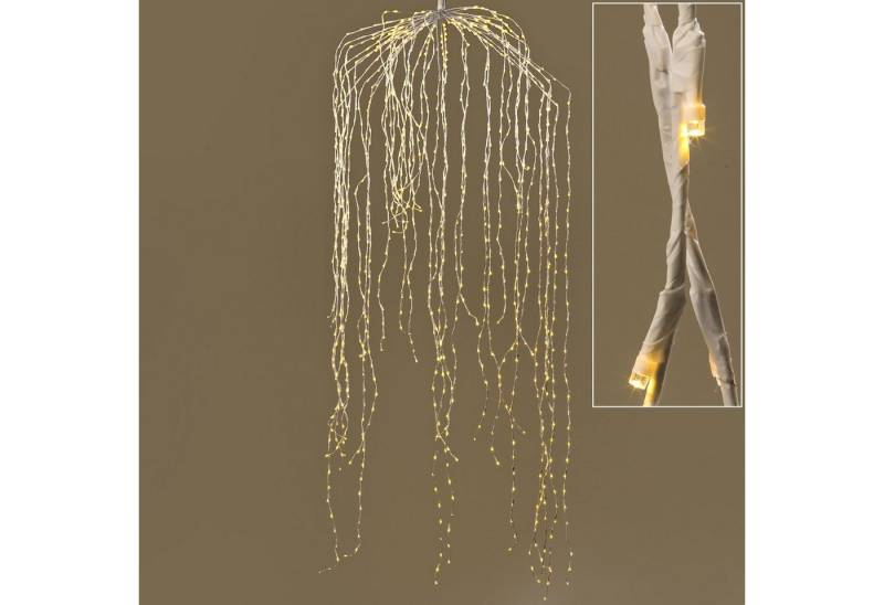BOLTZE LED-Lichterkette Lichterkette Dulo, Zweig, Eisen, weiß von BOLTZE