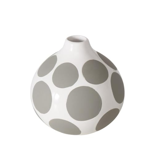 BOLTZE Punty Vase Weiss 13,5cm von BOLTZE