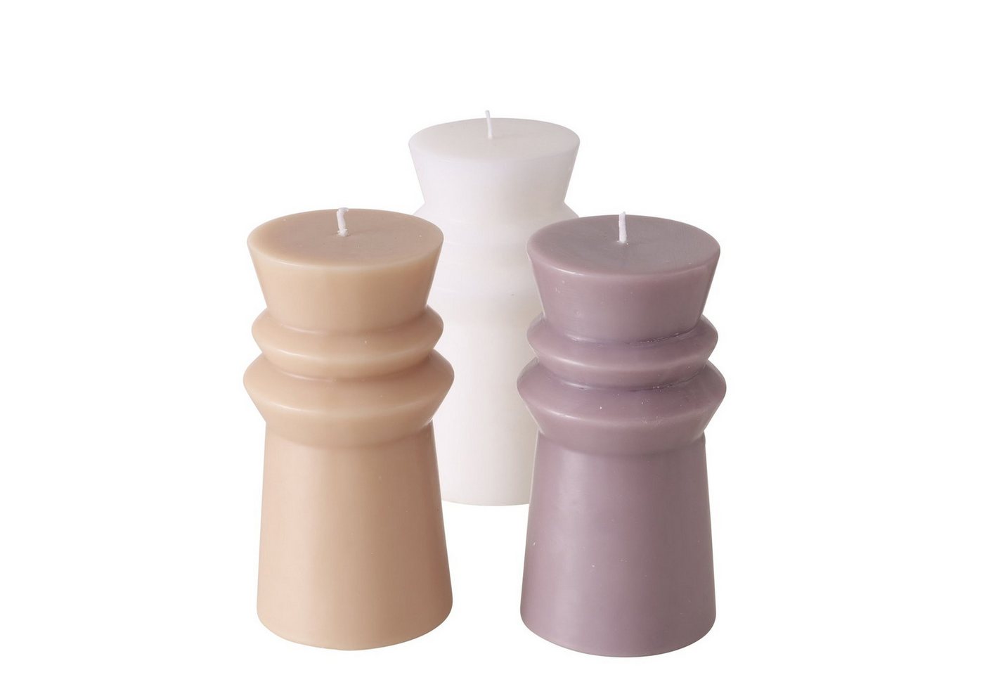BOLTZE Stumpenkerze Kerze, Ø 8 cm, 15 cm hoch, 1 Stück, Beige oder Hellbraun oder Weiß BOLTZE Stumpenkerze Kerze, Ø 8 cm, 15 cm hoch, 1 Stück, Beige oder Hellbraun oder Weiß von BOLTZE
