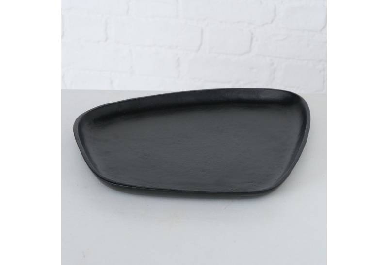 BOLTZE Tablett Tablett Marlisa, Aluminium, Schwarz, 38x34 cm von BOLTZE