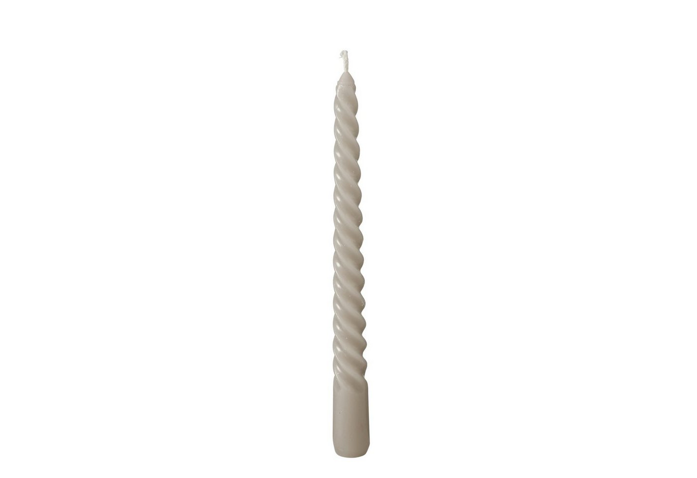 BOLTZE Tafelkerze Stabkerze Twisted 6er-SET Hell Grau BOLTZE Tafelkerze Stabkerze Twisted 6er-SET Hell Grau von BOLTZE