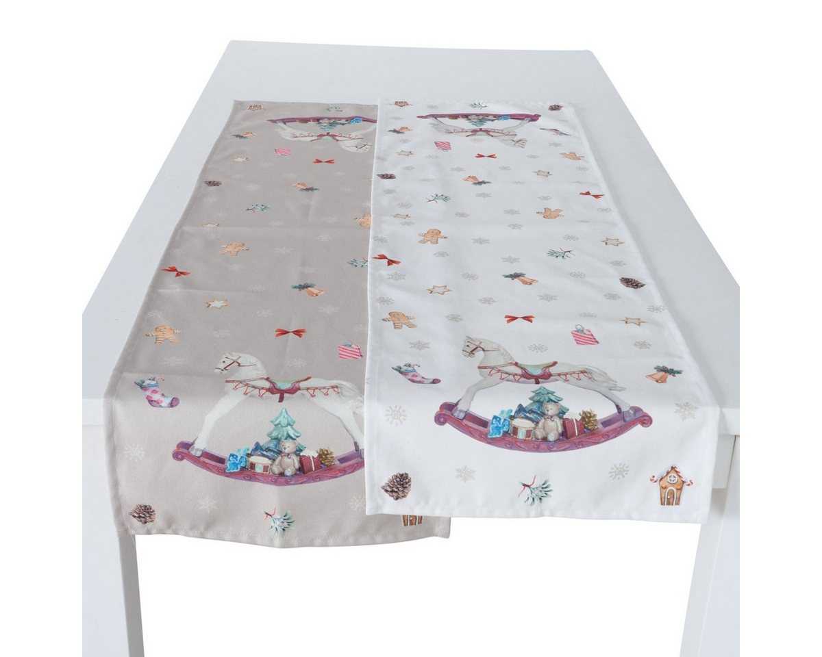 BOLTZE Tischläufer Delight Tischläufer sortiert 140 cm (1Stück) von BOLTZE