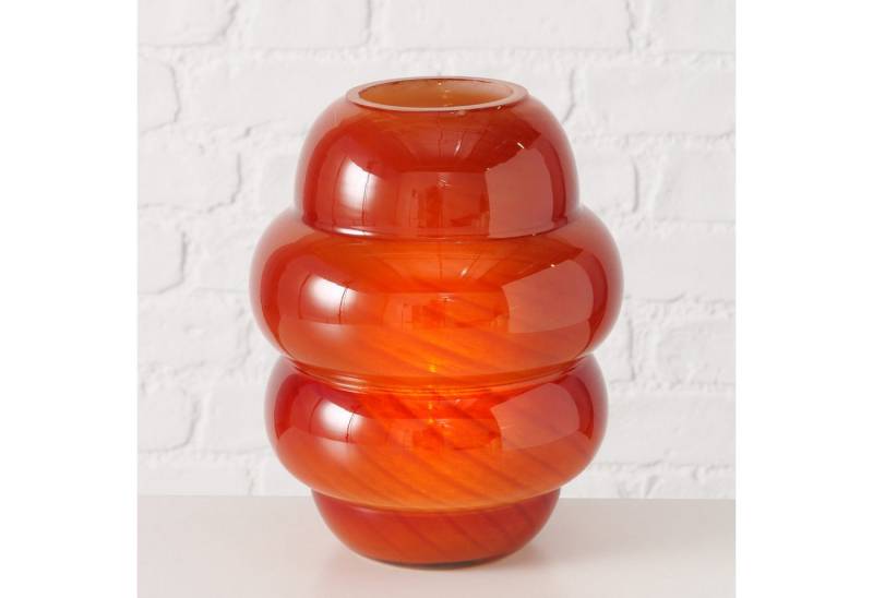 BOLTZE Tischvase Tischleuchte Serena, LED, 23 cm hoch (1 St), Glas durchgefärbt von BOLTZE