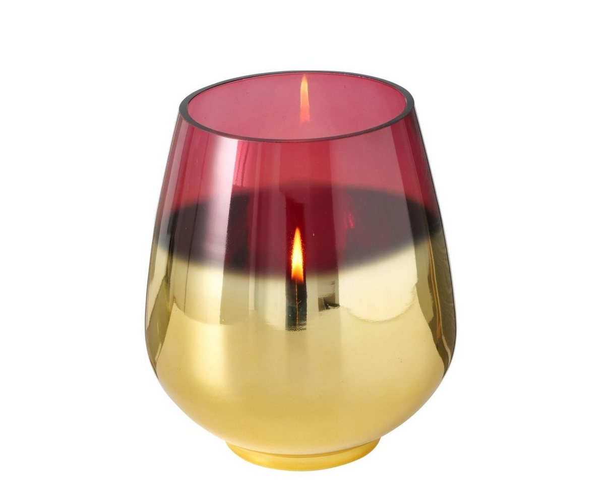 BOLTZE Windlicht Grazia Windlicht violett 20 cm (1 Stück) von BOLTZE