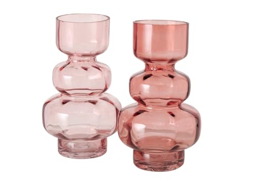 BOLTZE Gianna Vase rosa 15,5 cm Sortiert (1Stück) von BOLTZE