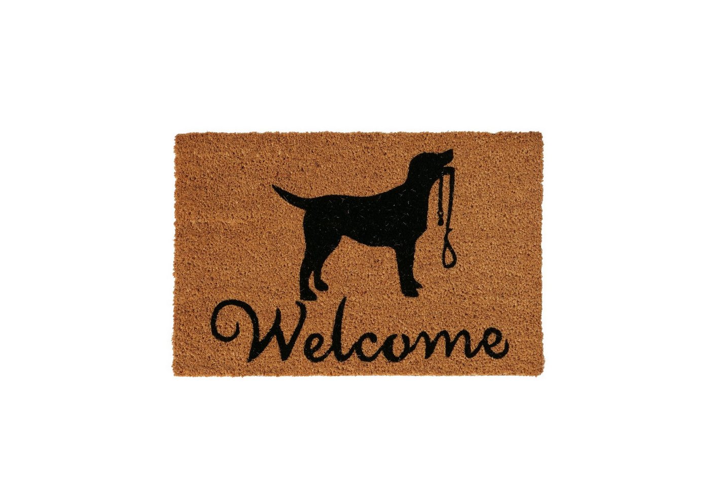 Fußmatte Fußmatte Welcome" mit Hundesymbol 60 x 40 cm, BOLTZE" von BOLTZE