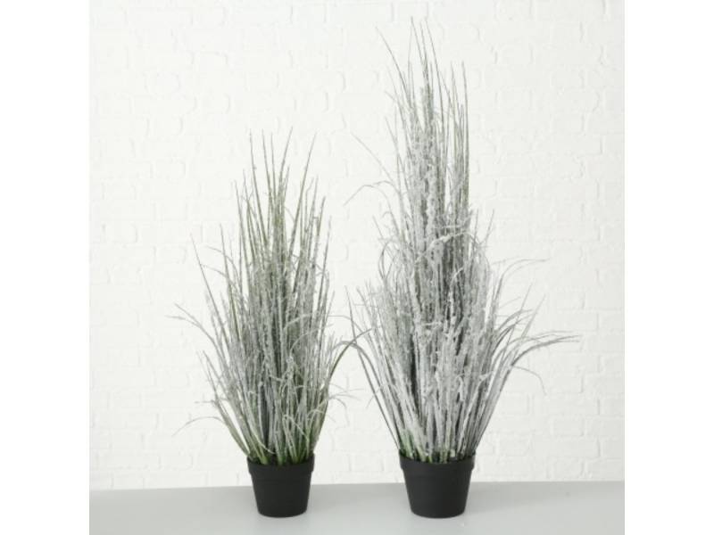 Kunstpflanze Gras im Topf 116 cm (1 Stück), BOLTZE, Höhe 0 cm von BOLTZE