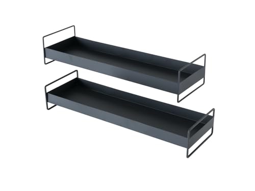 BOLTZE Wolga Tablett schwarz 50-60cm 2tlg von BOLTZE