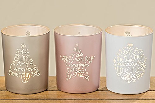 Windllicht/Teelichthalter Romy im 3er Set von BOLTZE
