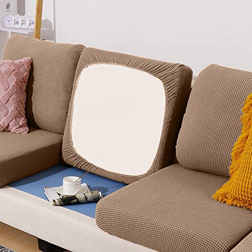 BOLUXIU Sofa-Sitzkissenbezug, Sofa-Sitzkissenbezug Stretch, elastischer Kissenbezug, Sofa-Sitzkissenbezug, mehrere Farben, passend für alle Sofas (einschließlich L-förmiger Ecksofas) von BOLUXIU