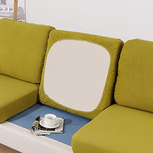 BOLUXIU Sofa-Sitzkissenbezug, Sofa-Sitzkissenbezug Stretch, elastischer Kissenbezug, Sofa-Sitzkissenbezug, mehrere Farben, passend für alle Sofas (einschließlich L-förmiger Ecksofas) von BOLUXIU