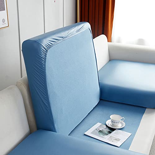 BOLUXIU Sofa Sitzkissenbezug-Elastisches Sofa Kunstleder Kissenbezug hochelastisch wasserdicht und öldicht Sofa Kissen Möbelbezug von BOLUXIU