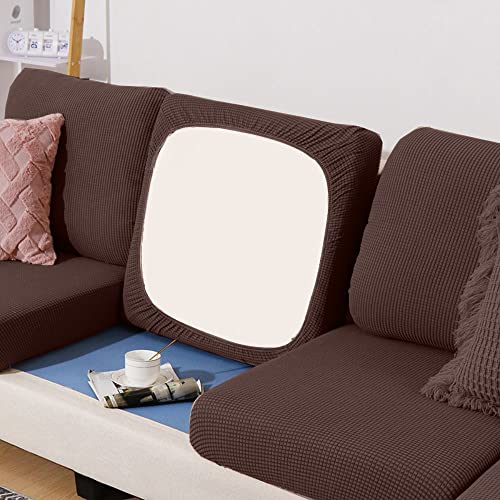 BOLUXIU Sofa-Sitzkissenbezug, Sofa-Sitzkissenbezug Stretch, elastischer Kissenbezug, Sofa-Sitzkissenbezug, mehrere Farben, passend für alle Sofas (einschließlich L-förmiger Ecksofas) von BOLUXIU