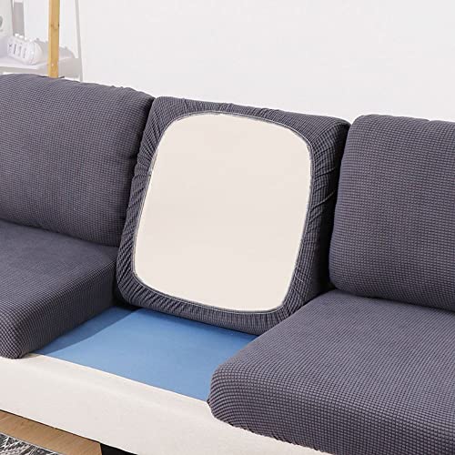 BOLUXIU Sofa-Sitzkissenbezug, Sofa-Sitzkissenbezug Stretch, elastischer Kissenbezug, Sofa-Sitzkissenbezug, mehrere Farben, passend für alle Sofas (einschließlich L-förmiger Ecksofas) von BOLUXIU