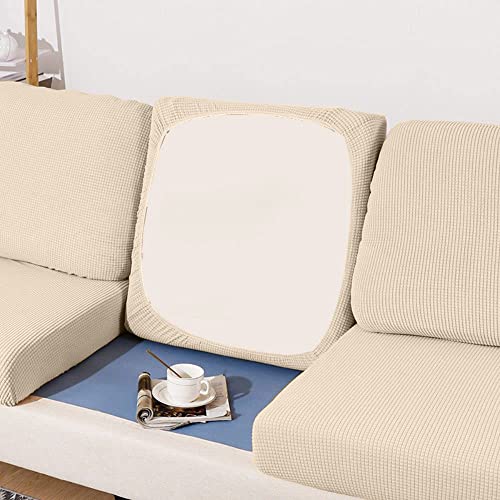 BOLUXIU Sofa-Sitzkissenbezug, Sofa-Sitzkissenbezug Stretch, elastischer Kissenbezug, Sofa-Sitzkissenbezug, mehrere Farben, passend für alle Sofas (einschließlich L-förmiger Ecksofas) von BOLUXIU