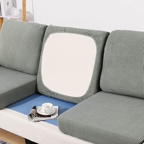 BOLUXIU Sofa-Sitzkissenbezug, Sofa-Sitzkissenbezug Stretch, elastischer Kissenbezug, Sofa-Sitzkissenbezug, mehrere Farben, passend für alle Sofas (einschließlich L-förmiger Ecksofas) von BOLUXIU