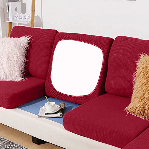 BOLUXIU Sofa-Sitzkissenbezug, Sofa-Sitzkissenbezug Stretch, elastischer Kissenbezug, Sofa-Sitzkissenbezug, mehrere Farben, passend für alle Sofas (einschließlich L-förmiger Ecksofas) von BOLUXIU