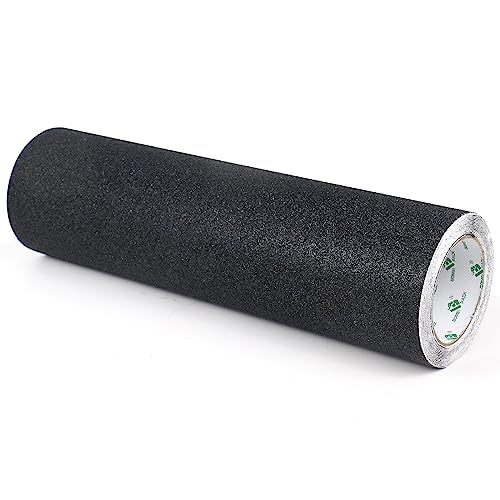 BOMEI PACK 400mm x 5m Schwarz Antirutsch Treppe Skateboard Griptape Klebeband, Starkes Zugband, rutschfeste Sicherheits-Stufe, rutschfeste Sicherheits-Stufen für drinnen und draußen BOMEI PACK 400mm x 5m Schwarz Antirutsch Treppe Skateboard Griptape Klebeband, Starkes Zugband, rutschfeste Sicherheits-Stufe, rutschfeste Sicherheits-Stufen für drinnen und draußen von BOMEI PACK