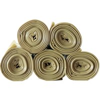 BON TON Abfalltüten, HxBxT 1.020 x 580 x 5 mm, recycelt, orange von BON TON