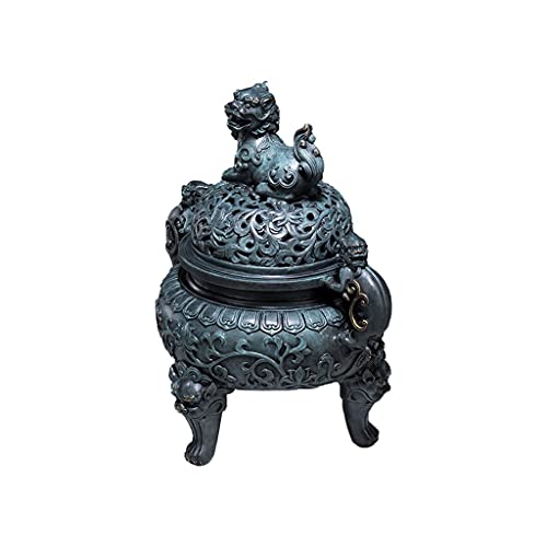 BONAD Räucherstäbchenständer Chinesischer Stil Retro Weihrauchbrenner Kupfer Dreibeiner Räucherbrenner Räucherstäbchen Sandelholz Aromatherapie Weihrauchbrenner Ornamente Weihrauch-Brenner-Halter BONAD Räucherstäbchenständer Chinesischer Stil Retro Weihrauchbrenner Kupfer Dreibeiner Räucherbrenner Räucherstäbchen Sandelholz Aromatherapie Weihrauchbrenner Ornamente Weihrauch-Brenner-Halter von BONAD