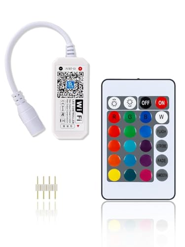 RGB LED Streifen Wifi Kontroller mit Alexa, Wifi/App Gesteuert, 5V-28V Led Lights Controller mit Android und IOS System Für Alle 3528 5050 2835 Led Strip RGB LED Streifen Wifi Kontroller mit Alexa, Wifi/App Gesteuert, 5V-28V Led Lights Controller mit Android und IOS System Für Alle 3528 5050 2835 Led Strip von BONBELONG