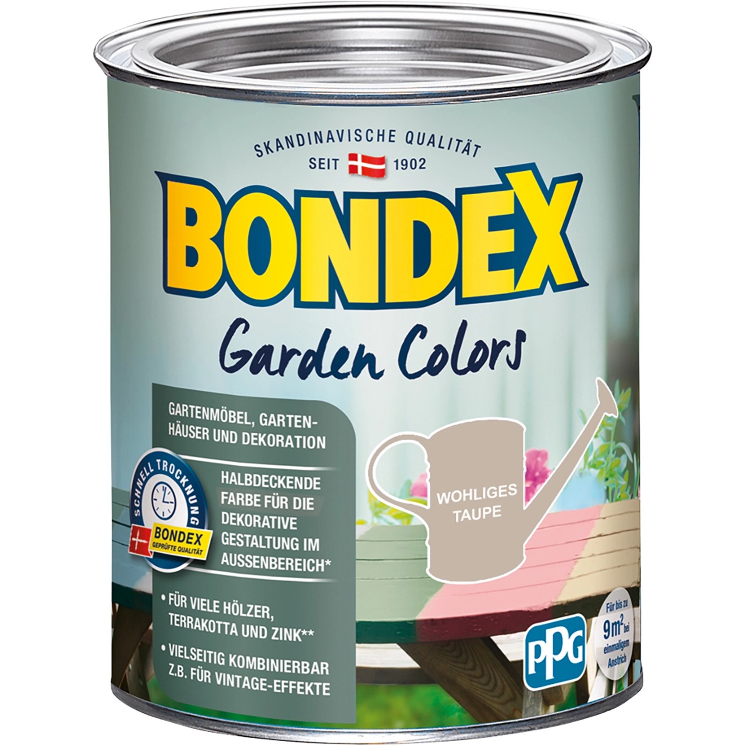 Bondex Garden Colors Pastös Beige 750 ml von Bondex