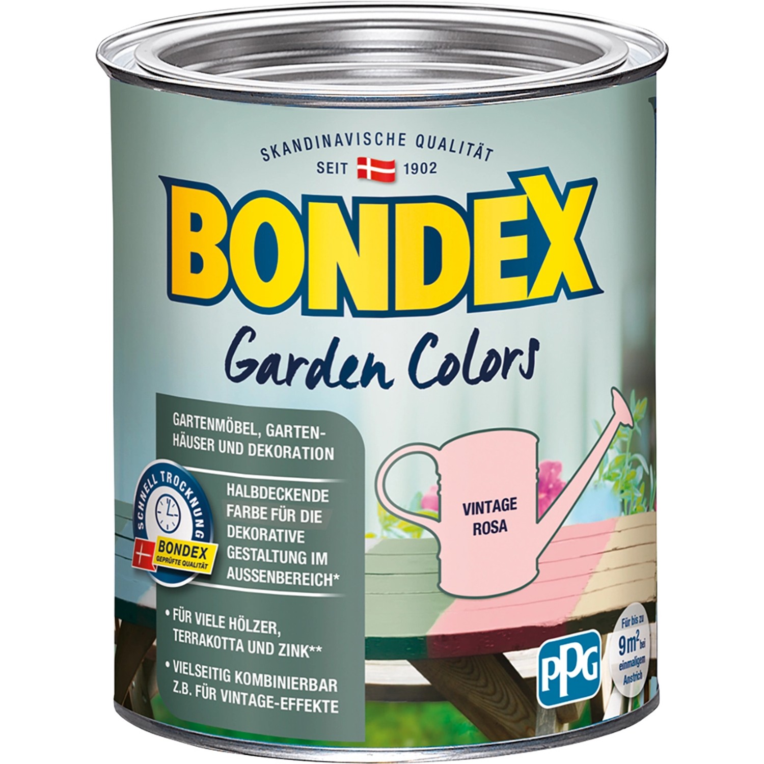 Bondex Garden Colors Vintagerosa 750 ml von Bondex