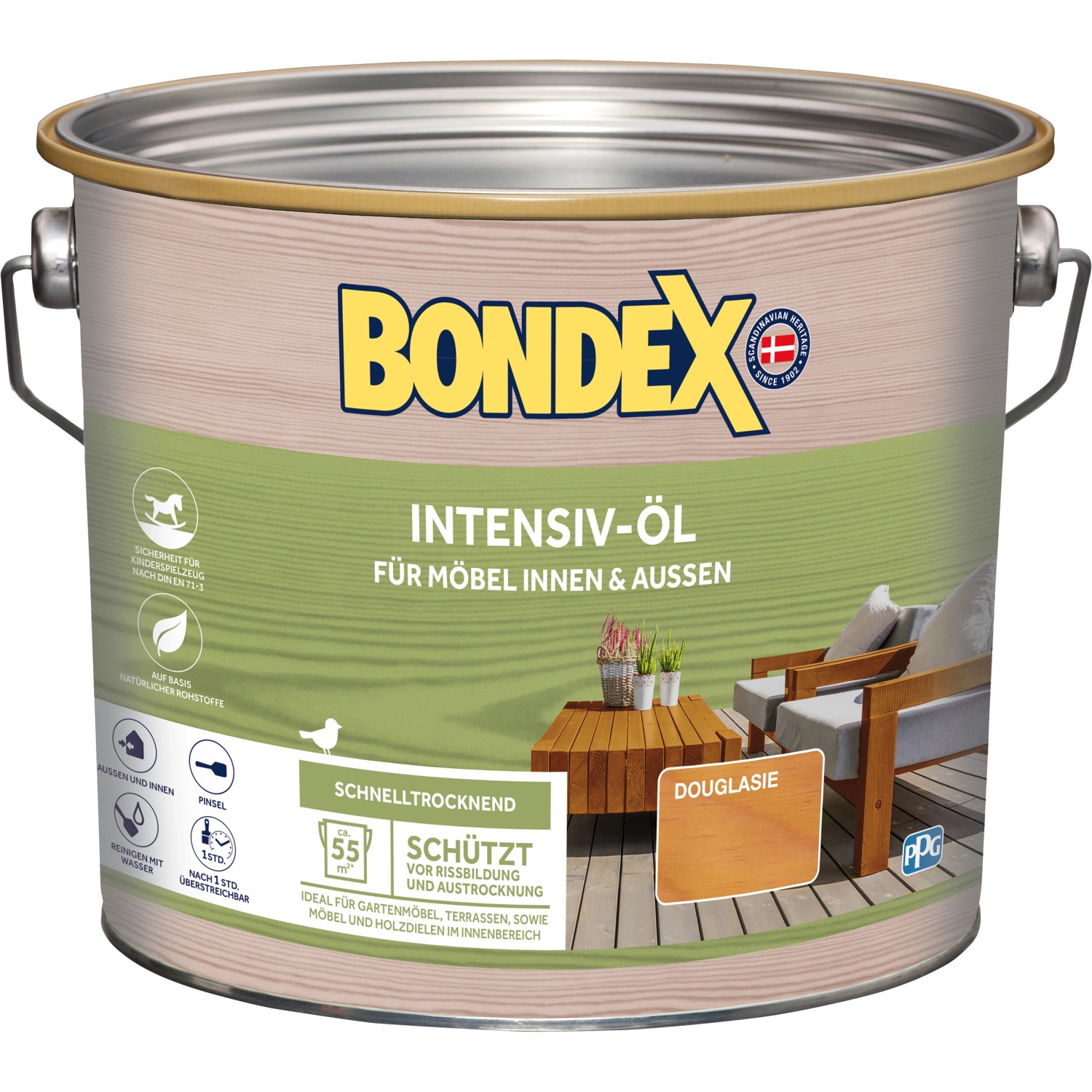 Bondex Intensiv-Öl Douglasie 2,5 l von Bondex