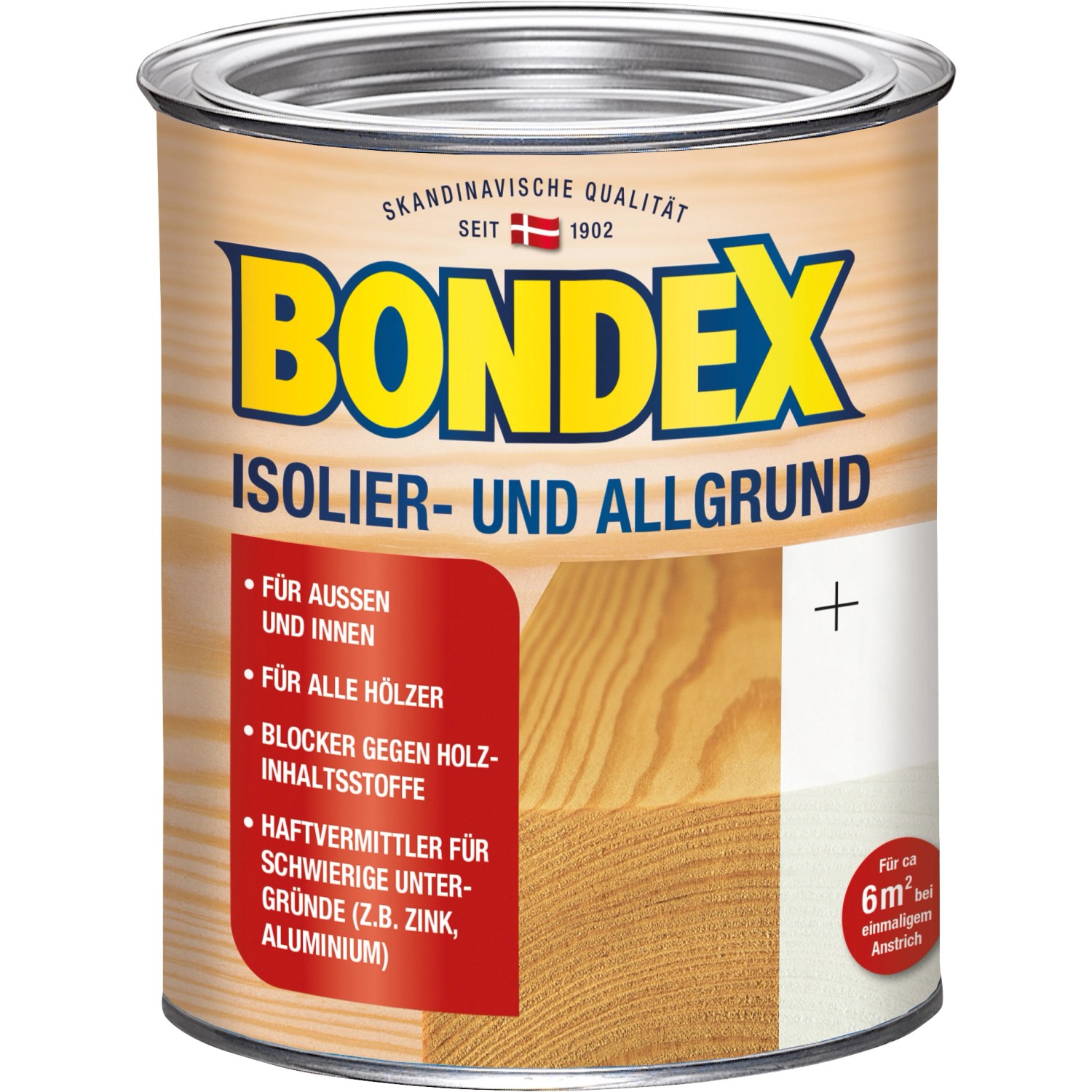 Bondex Isolier- und Allgrund seidenglänzend 750ml von Bondex