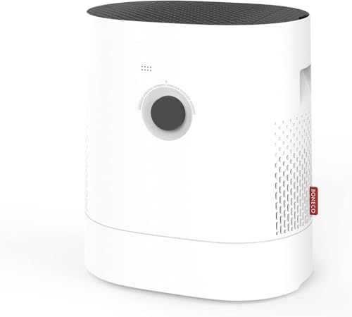 BONECO 3in1 Hybrid Luftbefeuchter & Luftreiniger H320 I 6L Wassertank / Räume bis 50 m² I 6 Leistungsstufen / App-Steuerung / Luftfeuchtigkeitsmessung in Echtzeit I AUTO-Modus / HEPA-Filter (weiß) BONECO 3in1 Hybrid Luftbefeuchter & Luftreiniger H320 I 6L Wassertank / Räume bis 50 m² I 6 Leistungsstufen / App-Steuerung / Luftfeuchtigkeitsmessung in Echtzeit I AUTO-Modus / HEPA-Filter (weiß) von BONECO
