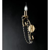 Bonetti Illumina - Magda - Wandleuchte aus goldenem Eisen 1 Licht L.8 - P.15 - BL146-AP1-OR Bonetti Illumina - Magda - Wandleuchte aus goldenem Eisen 1 Licht L.8 - P.15 - BL146-AP1-OR von BONETTI ILLUMINA