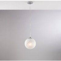 Bonetti Illumina - Olaf – 1 Aufhängung aus leicht verchromtem Eisen mit Kugel dm.20 130 – Ø20 – BL294-S1-CR von BONETTI ILLUMINA