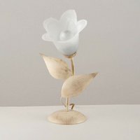 Bonetti Illumina - Tischlampe aus Eisen Elfenbein Gold ein Licht Alabaster Weißglas 19x h36 cm Bonetti Illumina - Tischlampe aus Eisen Elfenbein Gold ein Licht Alabaster Weißglas 19x h36 cm von BONETTI ILLUMINA