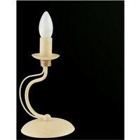 Elfenbein Decape Eisen-Tischlampe mit Gold-Finish ein Licht 17x h27 cm Elfenbein Decape Eisen-Tischlampe mit Gold-Finish ein Licht 17x h27 cm von BONETTI ILLUMINA