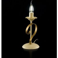 Tischlampe aus Eisen Elfenbein Gold Decape One Light 13x h25 cm Tischlampe aus Eisen Elfenbein Gold Decape One Light 13x h25 cm von BONETTI ILLUMINA