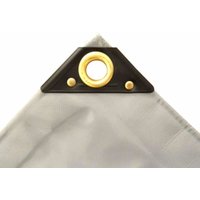 Abdeckplane grau 650 g/m², PVC Plane 5x8m (40m²), Gewebeplane wasserdicht von BONI-SHOP®