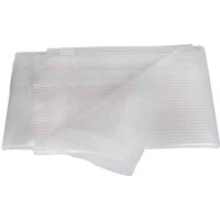 Abdeckplane transparent 4x5 (20m²), Gitterfolie, Schutzplane, wasserdicht von BONI-SHOP®
