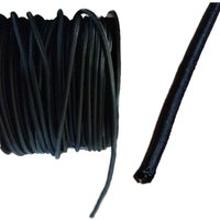 Expanderseil 10 mm schwarz, 20 Meter, Gummiseil für Abdeckplane von BONI-SHOP®