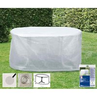 Gartentisch Schutzhülle Transparent 125x83cm, Tischabdeckung Gartenmöbel von BONI-SHOP®