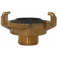 Messing Fitting, 1/2 Zoll, Gewindestück, Außengewinde von BONI-SHOP®