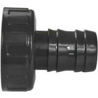 PVC Schlauchtülle 32mm, mit Überwurfmutter, Schlauchanschluss 1 1 2 zoll von BONI-SHOP®