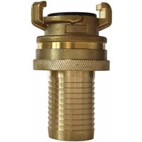 Schnellkupplung 1 1/4 Zoll, Messing, mit Kontermutter von BONI-SHOP®