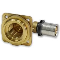 Spülkastenanschluss, Pressfitting 16 x 2 - 1/2", Messing, DVGW zertifiziert von BONI-SHOP®