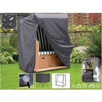 Strandkorb Schutzhülle, wetterfeste Abdeckung 130x105x170/135 cm von BONI-SHOP®