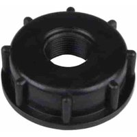 schwarze IBC Mutter m.Innengewinde S60 x 3/4" IG von BONI-SHOP®