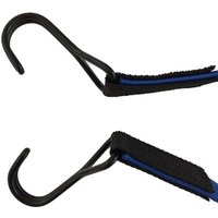 Elastisches Band, Spanngummi mit Haken, 80cm blau Elastisches Band, Spanngummi mit Haken, 80cm blau von BONI-SHOP