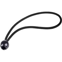 Expanderschlinge mit Kugel, Planenspanner 6mm, schwarz, 25cm von BONI-SHOP
