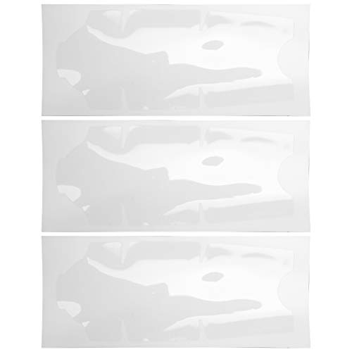 BONKZEBU 2 Transparente Fahrradkurbelaufkleber, Leichte Schutzfolie, Umfassender Schutz, Keine Rückstände, TPU-Material, Abdeckung, EIN Klebestreifen Zum Anbringen ohne Verziehen (1#12) von BONKZEBU
